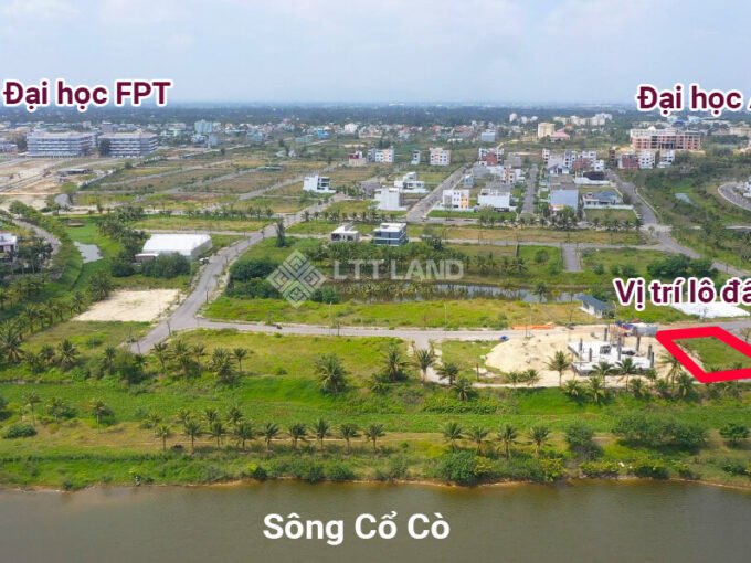 Đất 790m2 FPT Đà Nẵng view sông Cổ Cò