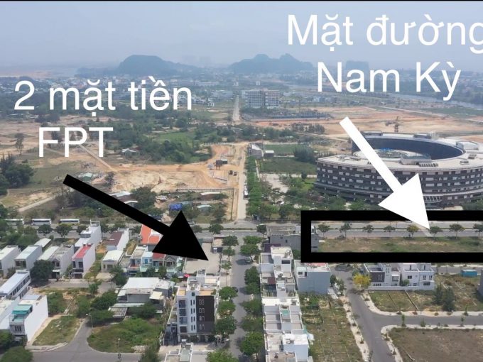 Đất nền 2 mặt tiền FPT City Đà Nẵng