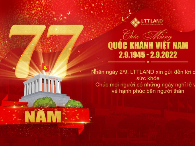 LTTLAND chúc mừng lễ quốc khánh Việt Nam 2-9-2022