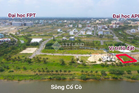 Đất 790m2 FPT Đà Nẵng view sông Cổ Cò