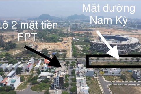 Đất nền 2 mặt tiền FPT City Đà Nẵng