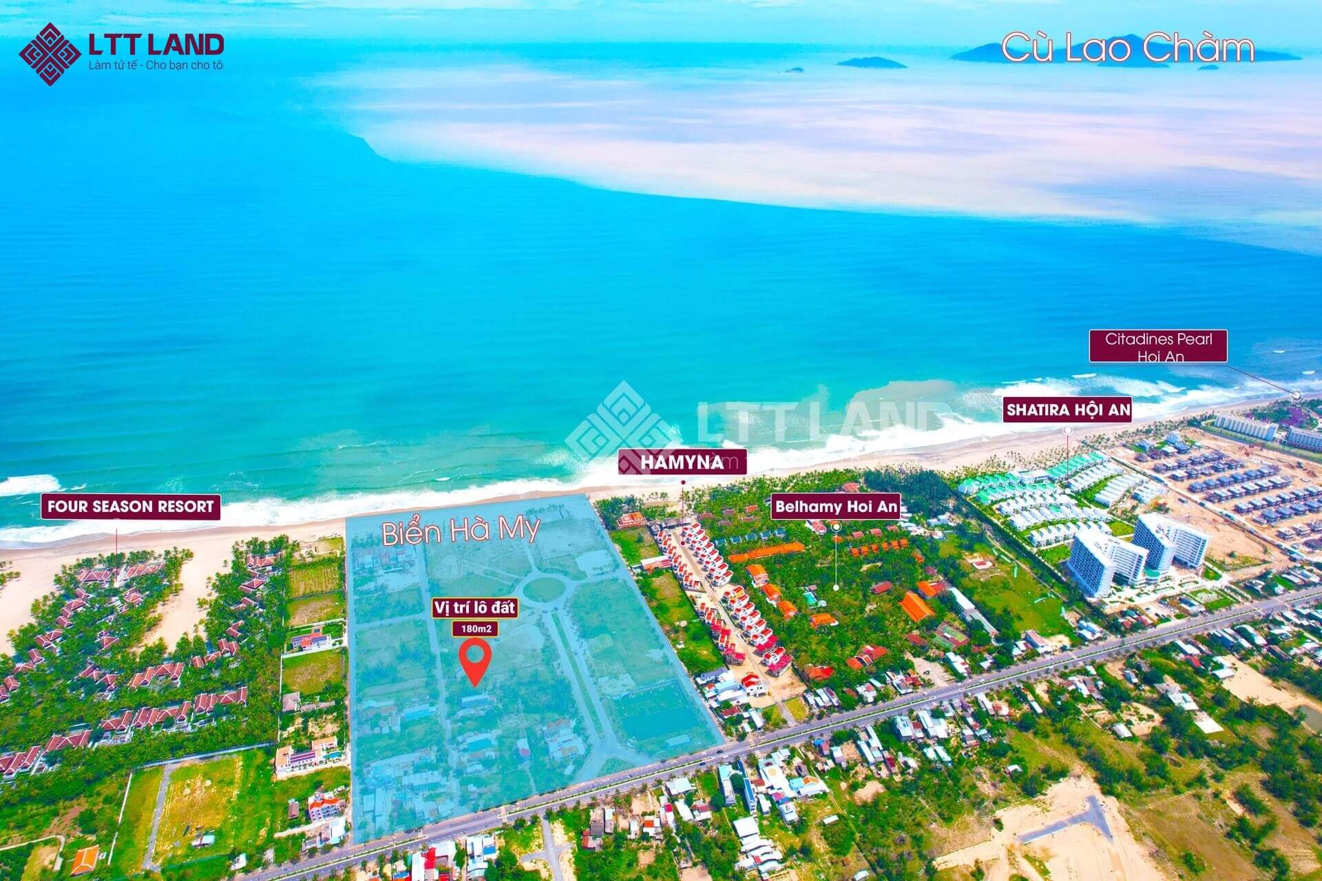 Bán lô đất biển Hà My Quảng Nam