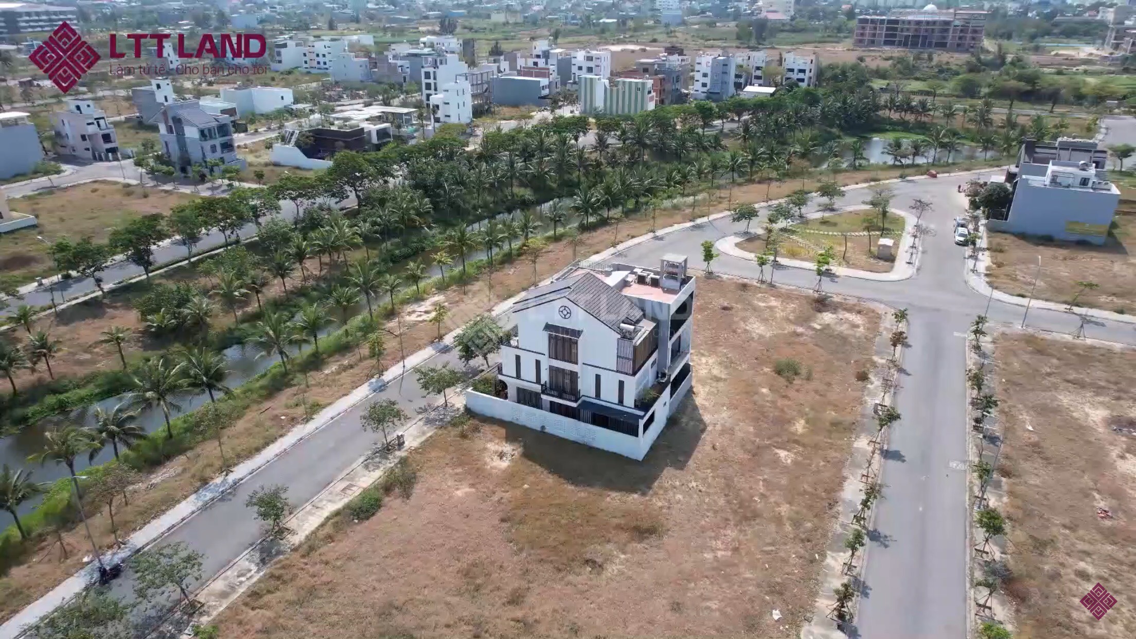 Đất view kênh 117.3m2 FPT City Đà Nẵng